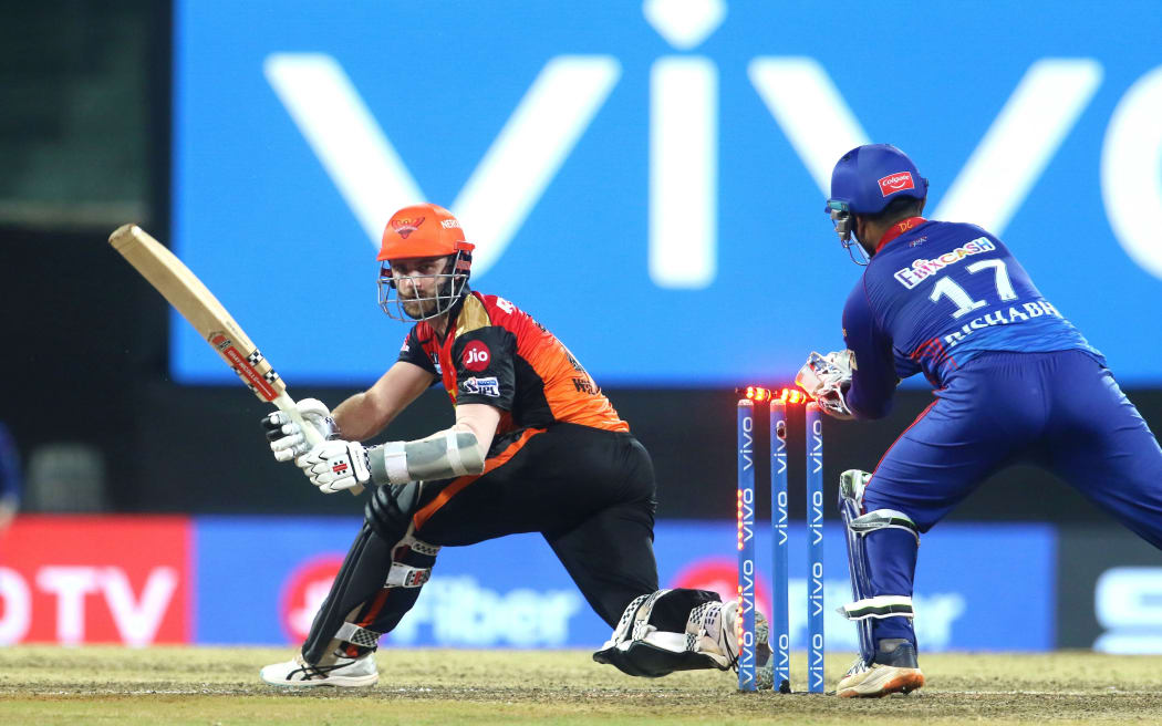 Kane Williamson of Sunrisers Hyderabad IPL 2021.