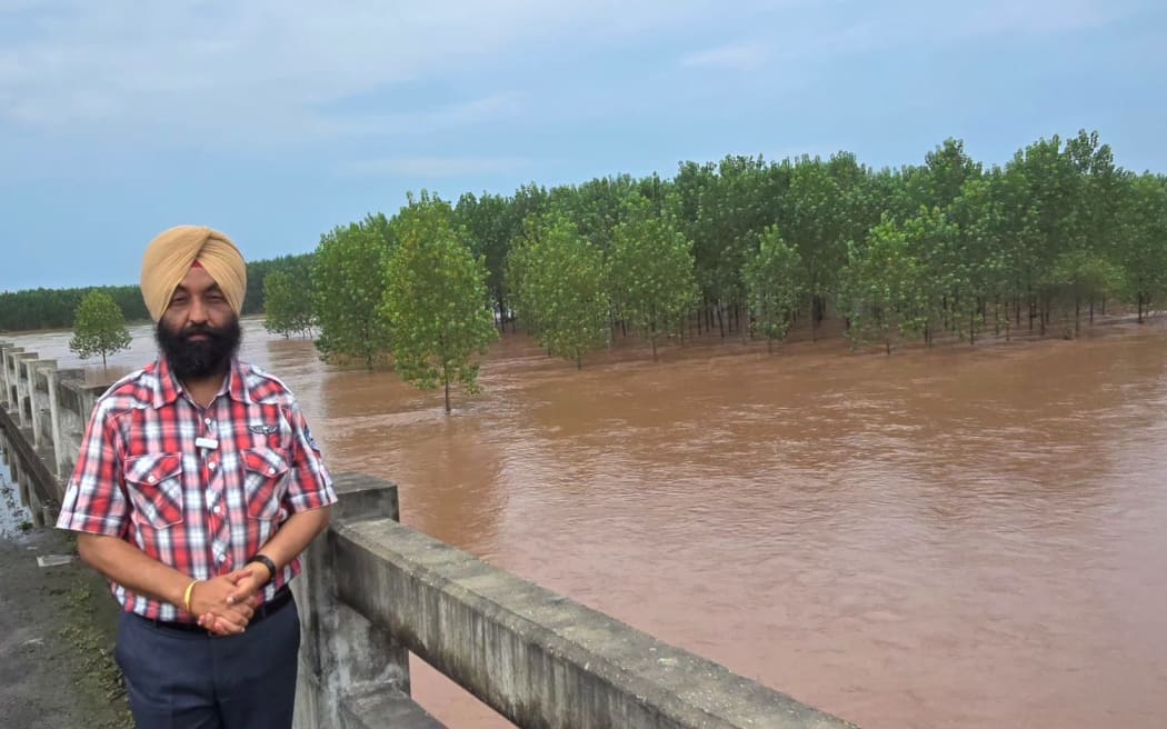 Parminder Singh saw the full scale of the disaster during his trip to Punjab.