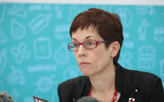 NZ Red Cross Secretary General Niamh Lawless.