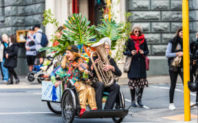 Wellington Jazz Festival 2017 Jazz Bike-