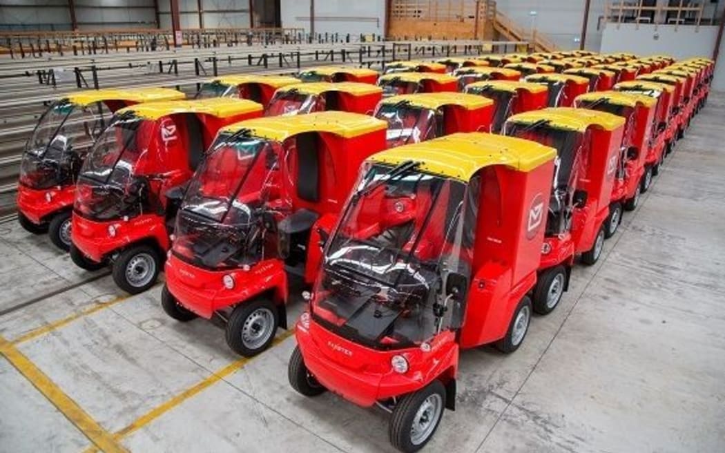 The fleet of Paxster vehicles were rolled out last year.