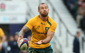 Wallabies player Quade Cooper.