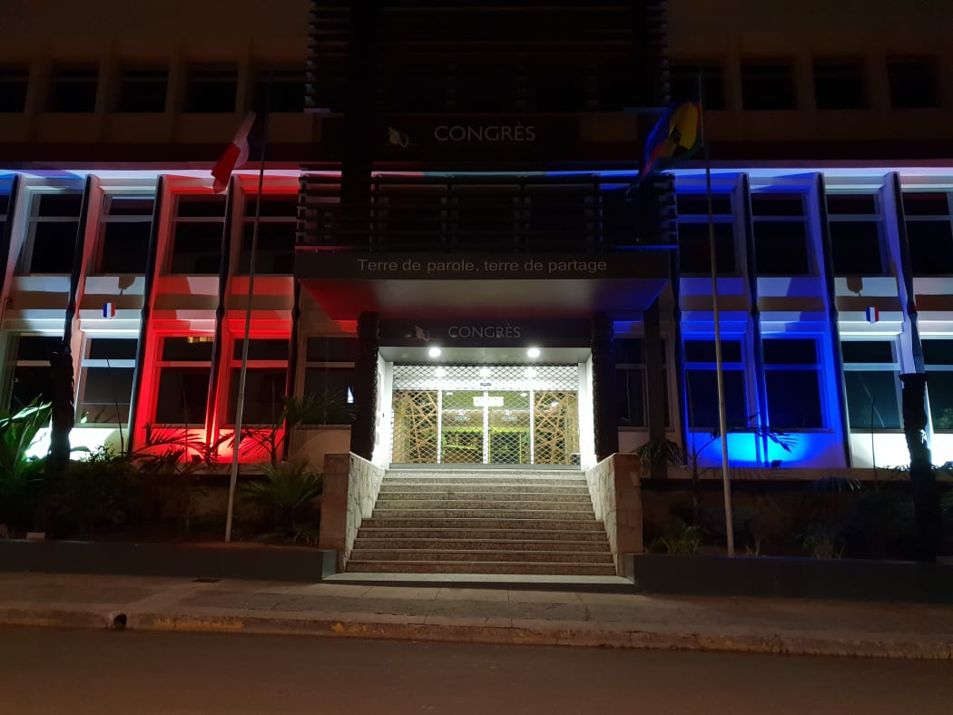 New Caledonia's Congress building in Noumea's Boulevard Vauban