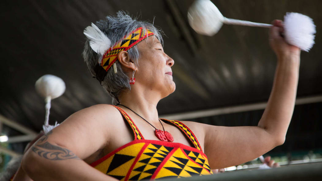 The Patea Maori Club is celebrated alongside Dalvanius and the song in Poi E