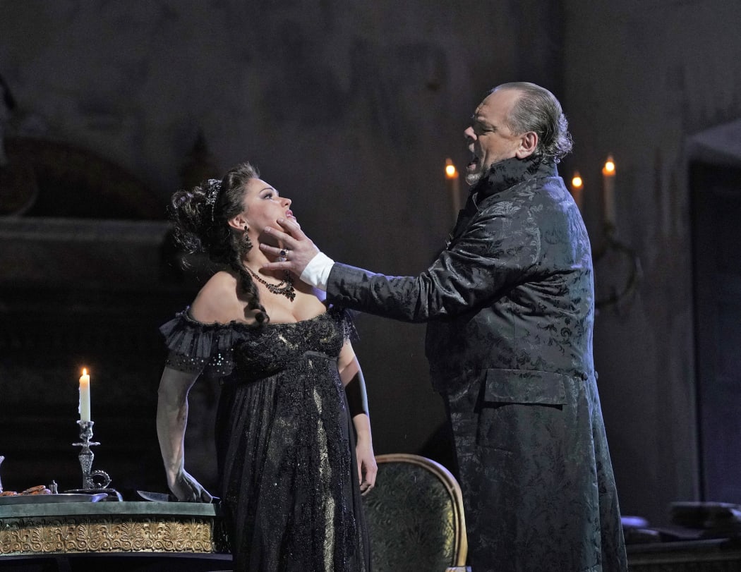 A scene from Tosca at The Met
