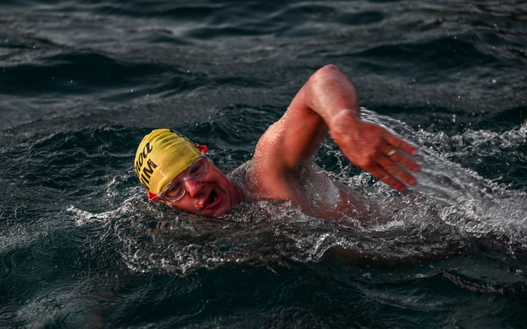 Dave Edgar is going for the New Zealand 'Triple Crown' of marathon swimming