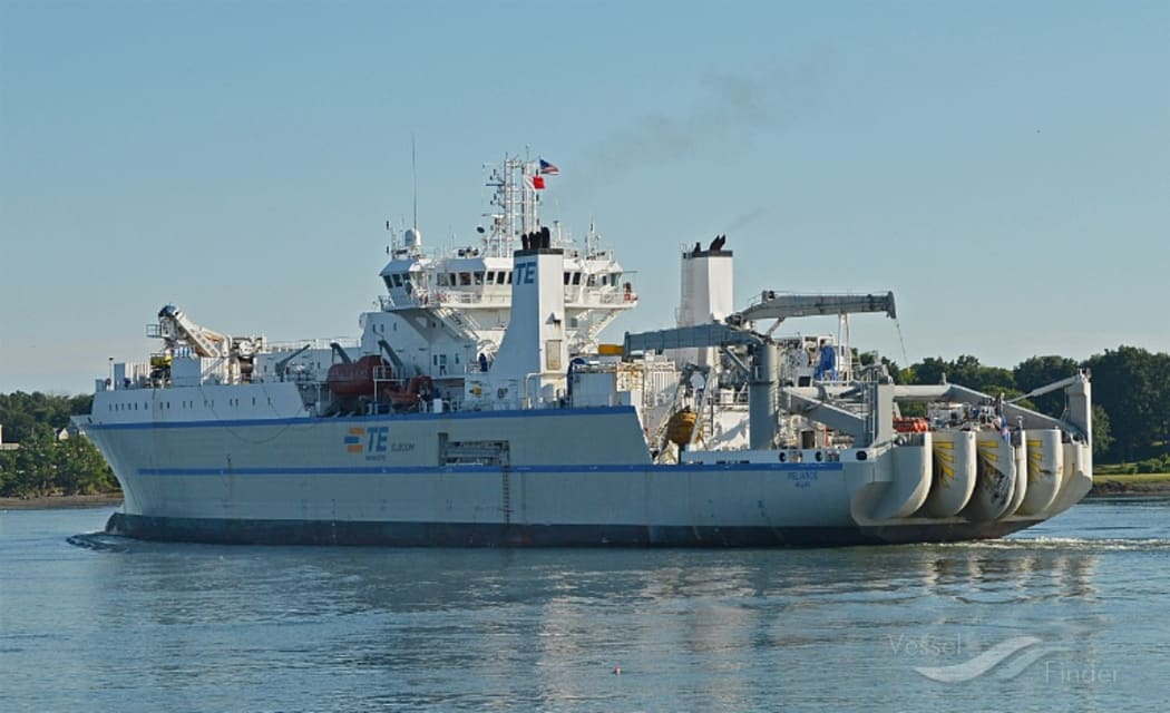 the cable maintenance ship Reliance