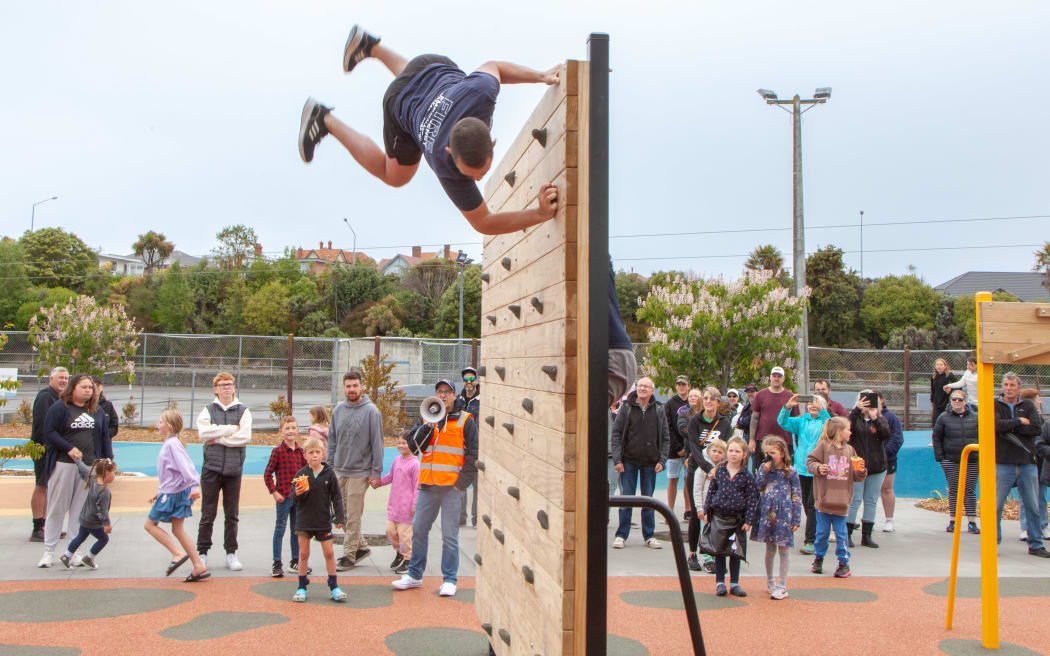 Caroline Bay revamped playground