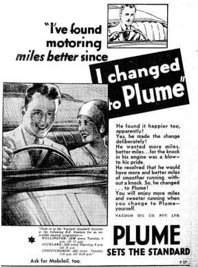 Advertisement from The Press newspaper 1932