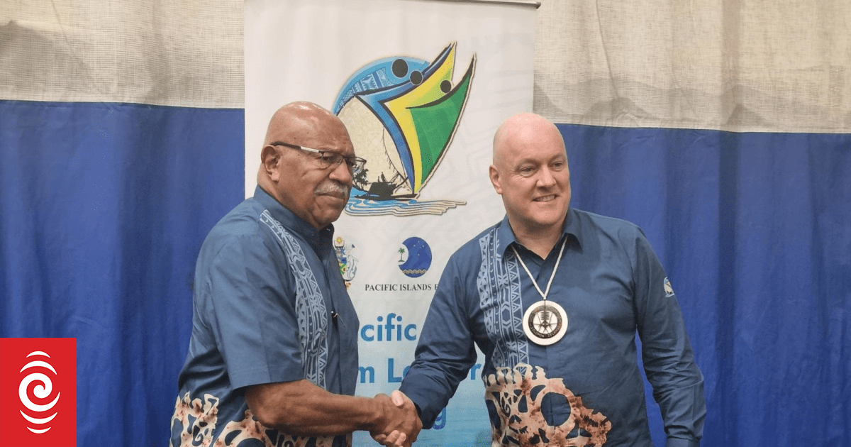 Prime Minister Christopher Luxon meets Pacific leaders in Solomon Islands