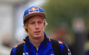 New Zealand F1 driver Brendon Hartley