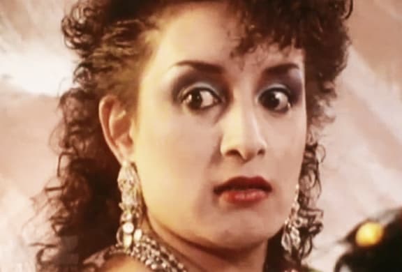 Georgina Beyer in the 1985 film Jewel's Darl