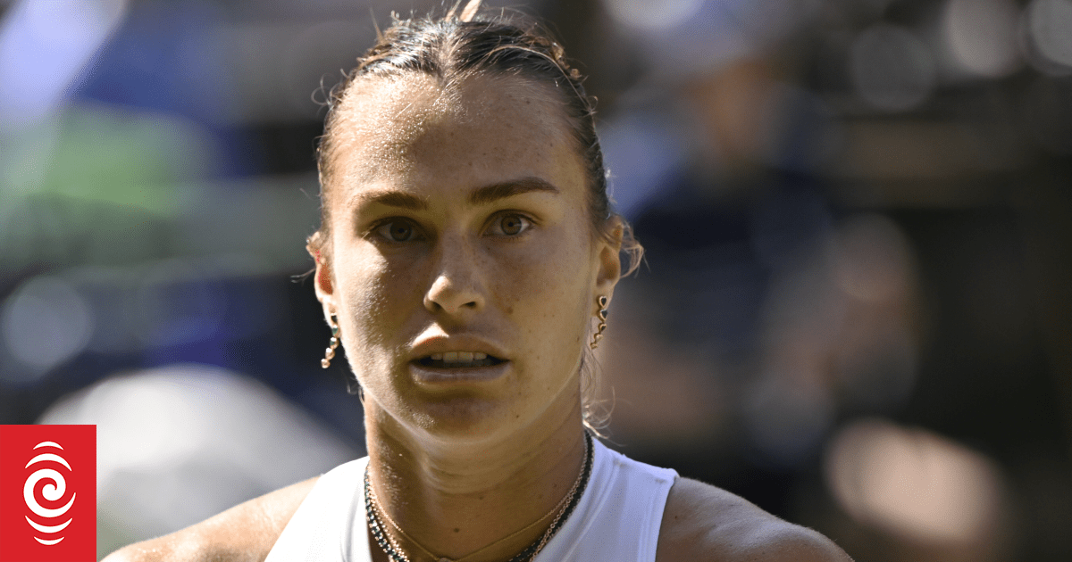 Sabalenka named WTA Player of the Year for second straight season