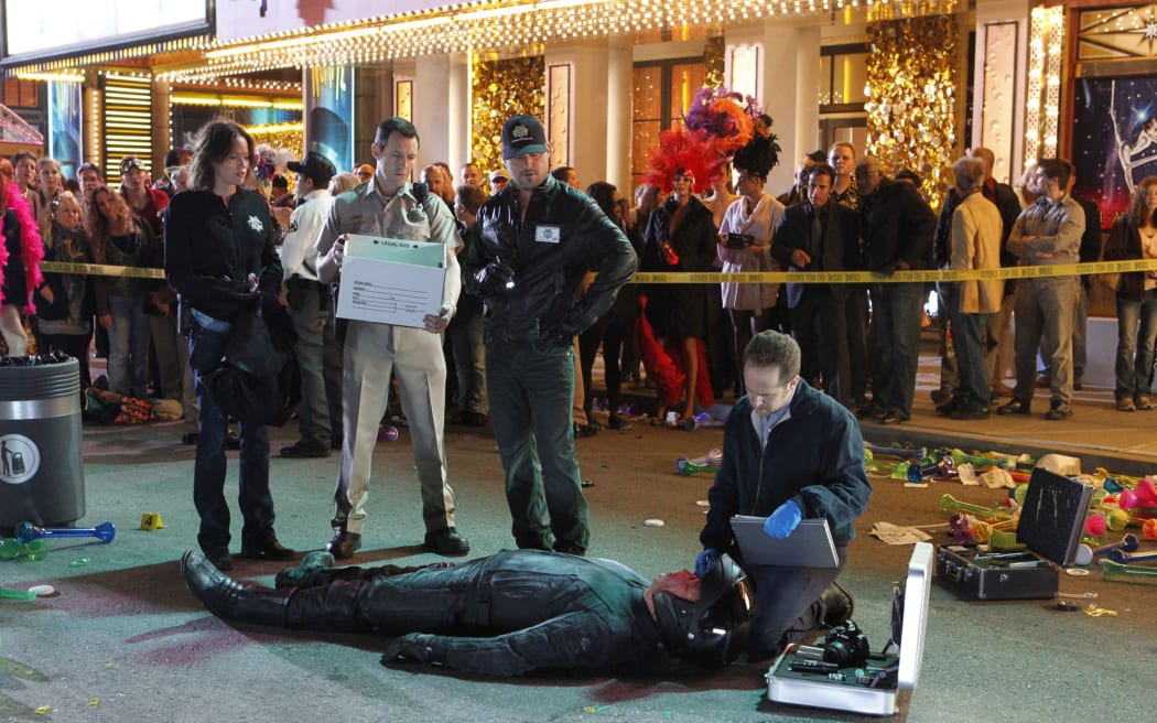 CSI Crime Scene Investigation TV Drama (season 14, Episode 2).