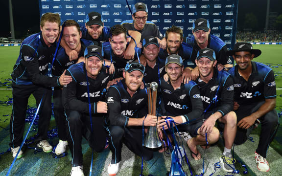 Black Caps win Chappell-Hadlee trophy 2016.