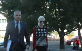 Tessa Grant arrives at court.