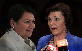 A composite image of Metiria Turei (left) and Anne Tolley.