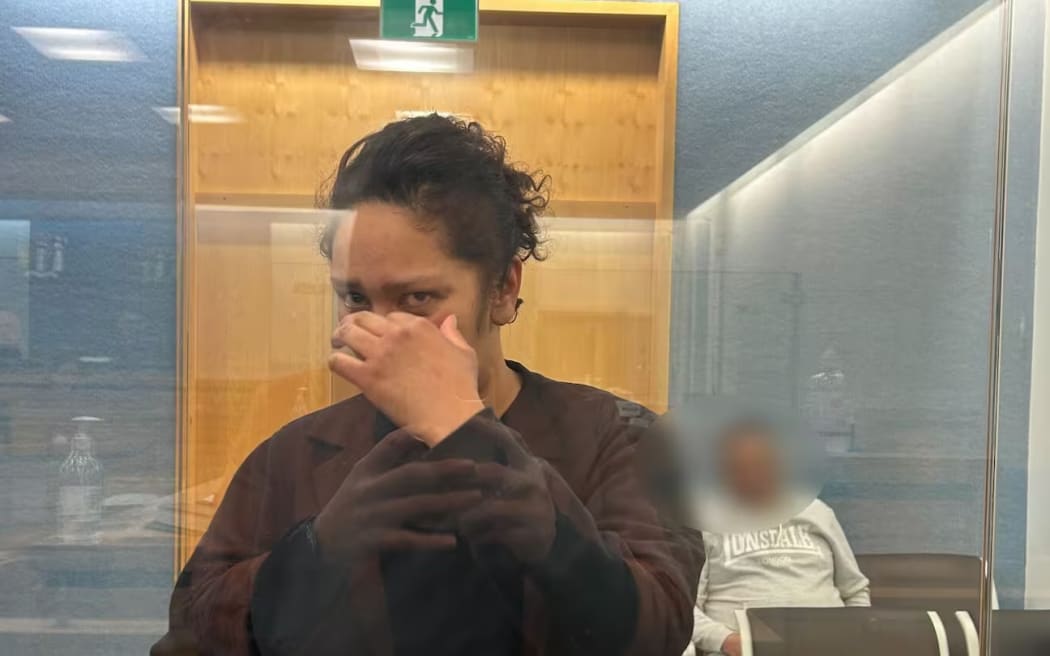 Jacqueline Whaanga in the Hamilton District Court for sentencing in relation to a large-scale ACC fraud.