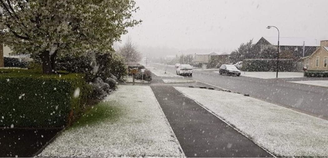 Snow near Queenstown