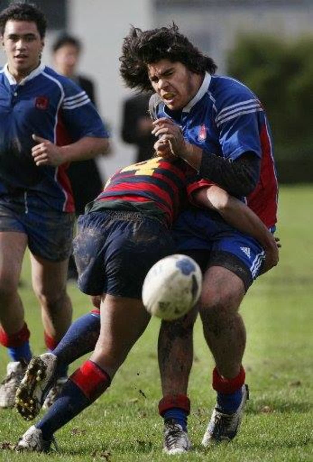 Tohu Harris playing for Hastings Boys High School