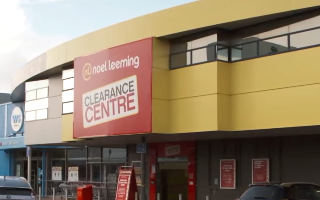 The Noel Leeming clearance centre store in Henderson.