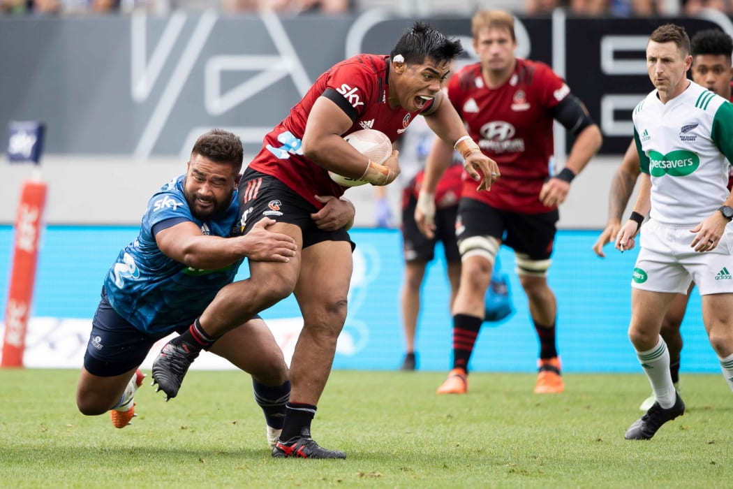 Crusaders prop Michael Alaalatoa is among the Samoan players who play in NZ.