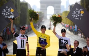 Geraint Thomas wins the 2018 Tour de France.