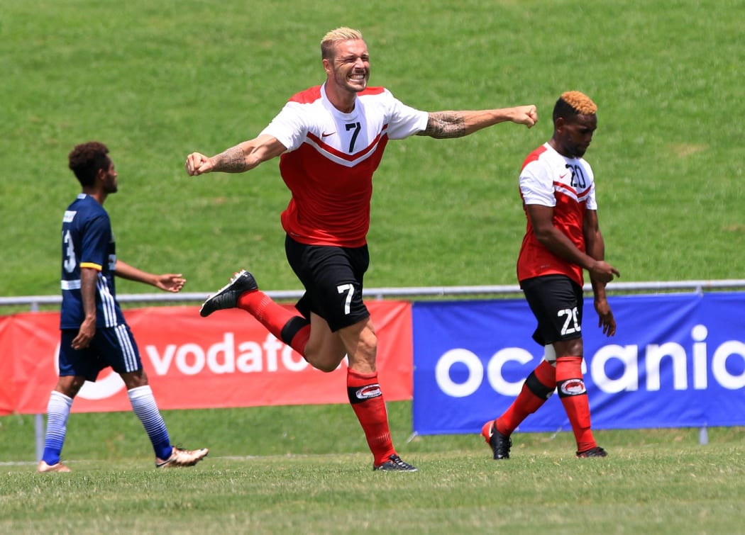 Sylvain Graglia starred with four goals for AS Central.