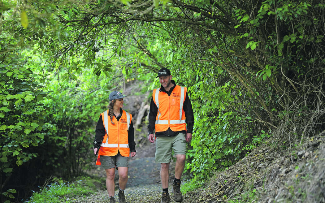 Bay of Plenty Regional Council biosecurity officers Juliet O'Connell and Sam Stephens have worked together to develop and refine the GeoPest software tool.