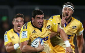 Hurricanes prop Jeffery Toomaga-Allen.