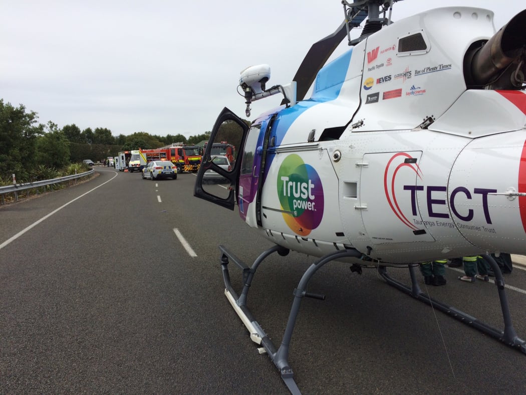 Three cars collided on State Highway 2 in Opotiki