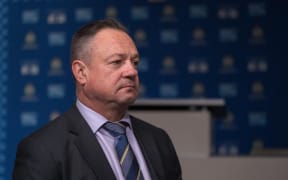 Superintendent Box says juveniles are willing to take part in serious crime for financial gain. (ABC News: Jack Ailwood)