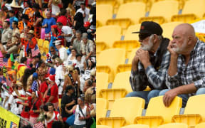 Crowds seen in 2012 and then in 2017.
