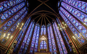 Windows of Sainte Chapelle, Paris