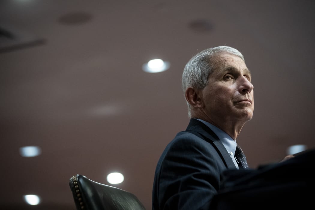 Anthony Fauci, director of the National Institute of Allergy and Infectious Diseases, listens during a Senate Health, Education, Labor and Pensions Committee hearing in Washington, DC, on 30 June, 2020.