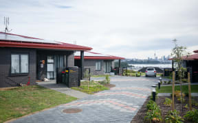 Papakāinga housing on Atareta Steet built by Ngāti Whātua Ōrākei.