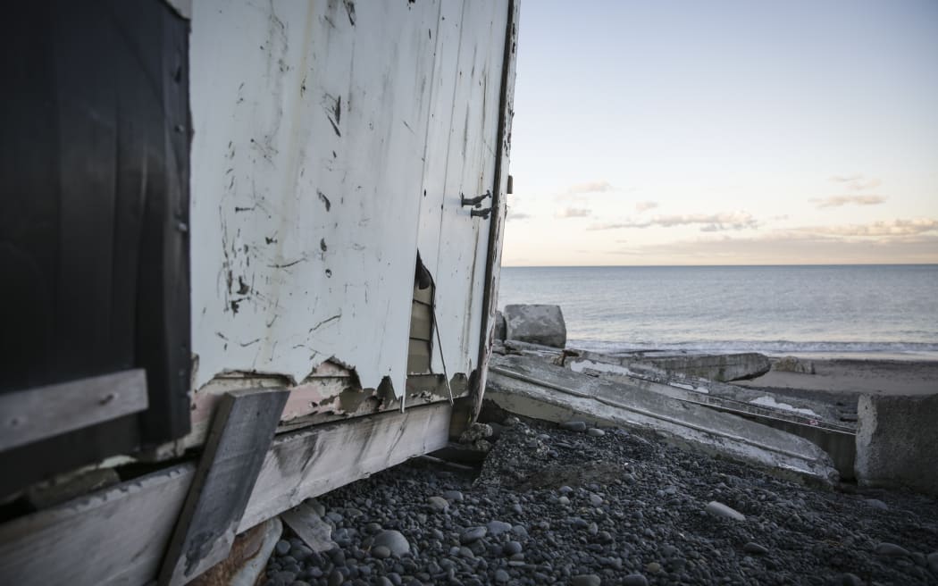25072016 Photo Rebekah Parsons-King. Haumoana residents have been pressuring council to help them protect their homes along the coast.