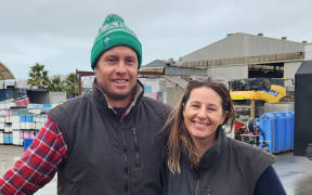 Mike and Cate King of Pauariki Honey