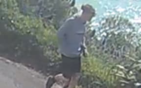 CCTV images show missing 17-year-old Marley on Whitewash Head Road, Scarborough on Friday 26 September at 2:55pm.
