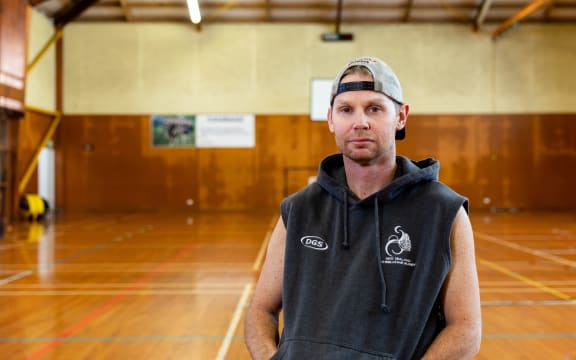 Wheel Blacks player Robbie Hewitt 2