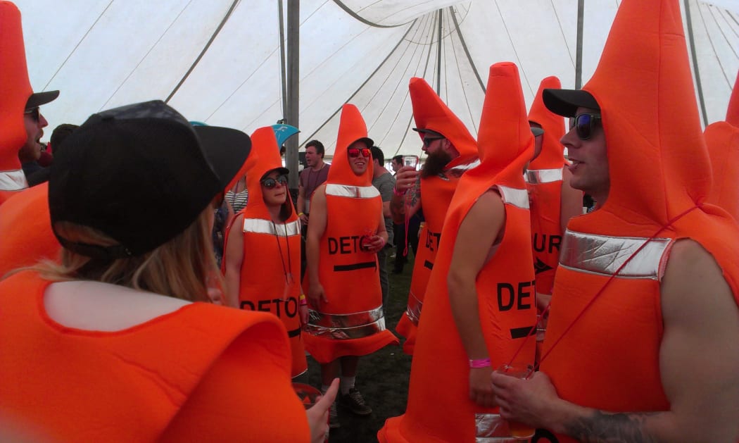 Road cone costumes