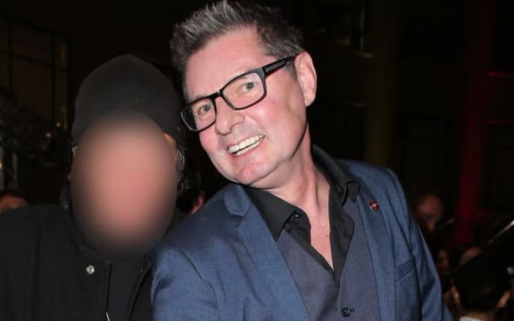 Paul Ellis in brighter days at a New Zealand music function