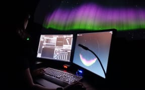 Planetarium pilot Oana Jones.
