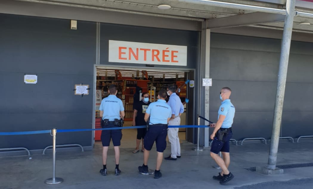 Lockdown controls in New Caledonia