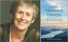 Author image and book cover