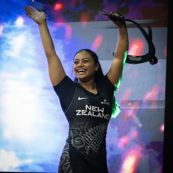 Olivia Selemaia took silver at the junior world champs in Peru.