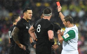 All Black Sonny Bill Williams is red carded