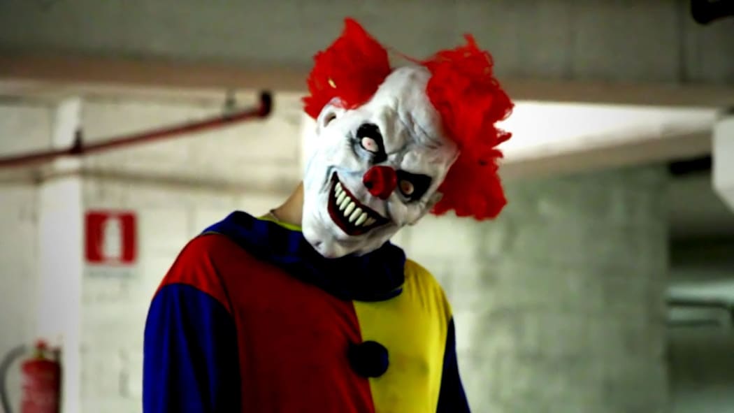 The "Killer Clown" from Matteo Moroni's DM Pranks.