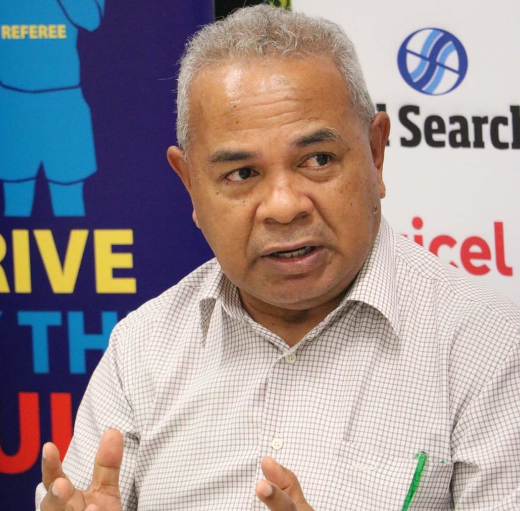 Outgoing PNG Rugby Football League CEO Reatau Rau.