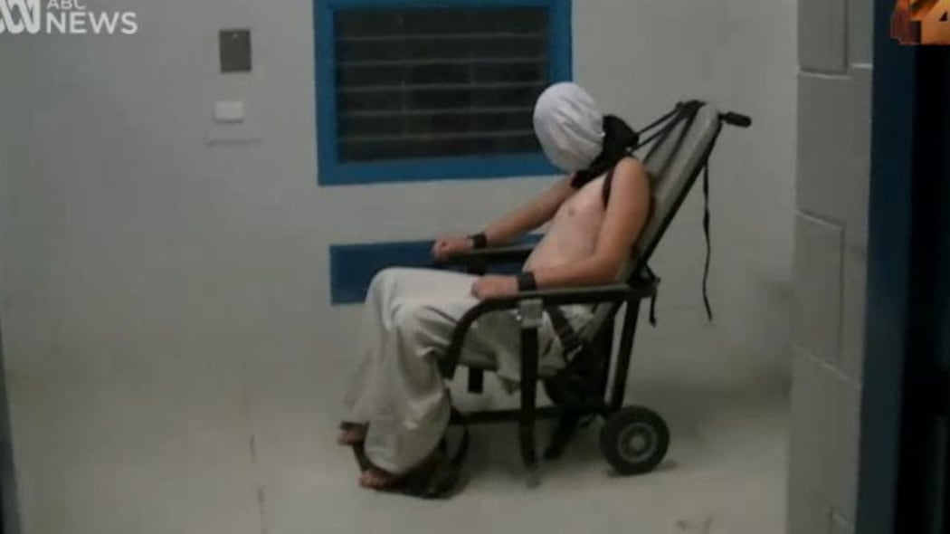 A still from the ABC Four Corners investigative report.
